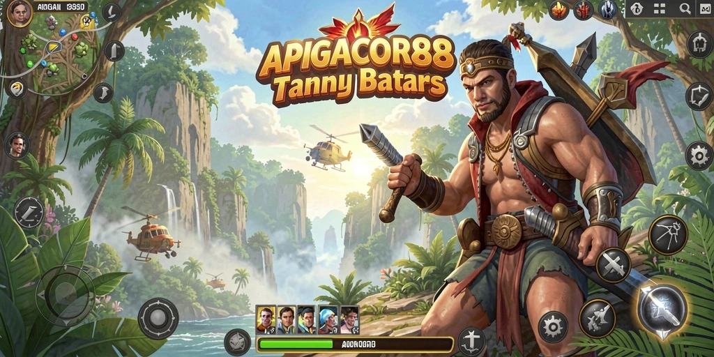 Screenshot utama APIGACOR88 menampilkan gameplay yang seru dan dunia yang luas.
