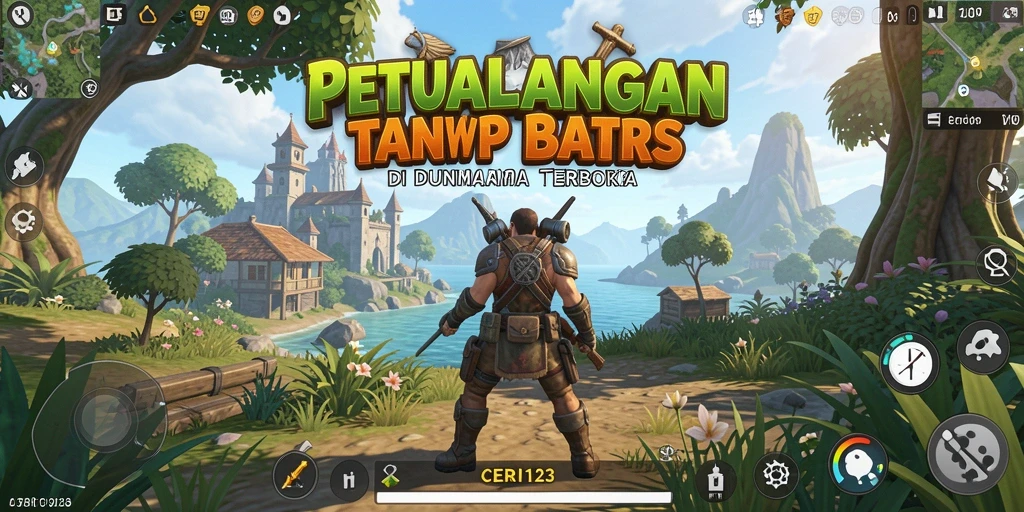 Gameplay CERI123 yang menakjubkan dengan pemandangan luas.
