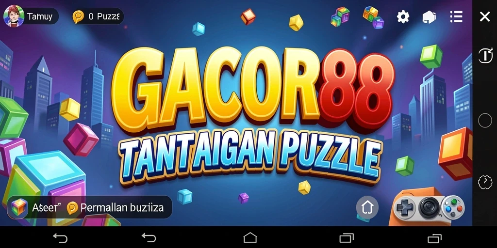 Tangkapan layar GACOR88 menampilkan gameplay puzzle yang seru dan menantang.