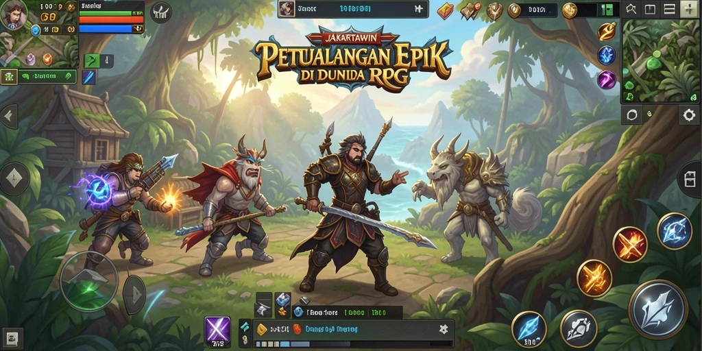 Tampilan menarik dari gameplay JAKARTAWIN yang penuh aksi.