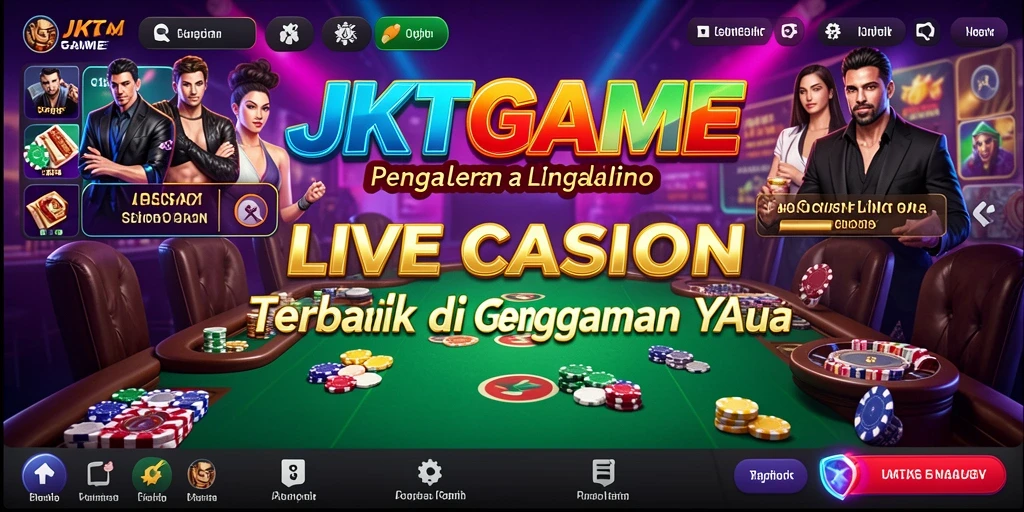 Gameplay langsung yang mendebarkan di JKTGAME.