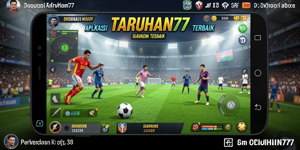 Tampilan gameplay TARUHAN77 dengan berbagai pilihan taruhan olahraga.