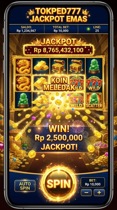 Pengguna sedang menjelajahi kategori aplikasi di tokped777.